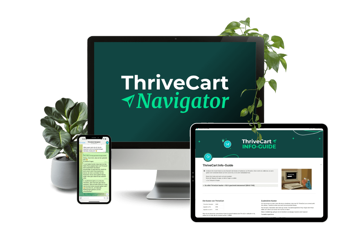 ThriveCart Navigator | Ulrike Braun OBM (Mockup)